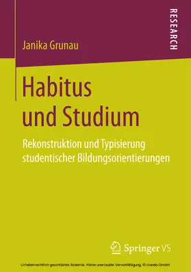 Grunau | Habitus und Studium | E-Book | sack.de
