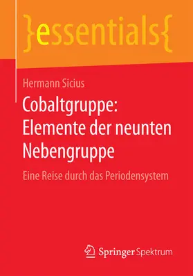 Sicius | Cobaltgruppe: Elemente der neunten Nebengruppe | E-Book | sack.de