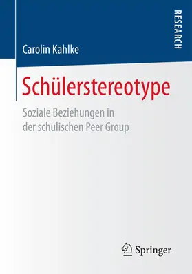 Kahlke | Schülerstereotype | E-Book | sack.de