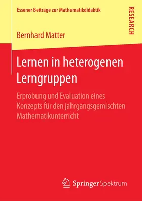 Matter |  Lernen in heterogenen Lerngruppen | eBook | Sack Fachmedien
