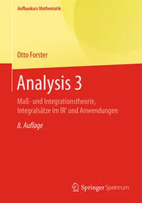 Forster |  Analysis 3 | eBook | Sack Fachmedien