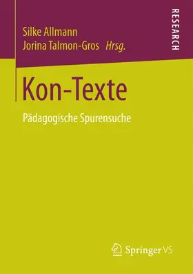 Talmon-Gros / Allmann |  Kon-Texte | Buch |  Sack Fachmedien