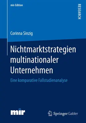 Sinzig |  Nichtmarktstrategien multinationaler Unternehmen | Buch |  Sack Fachmedien