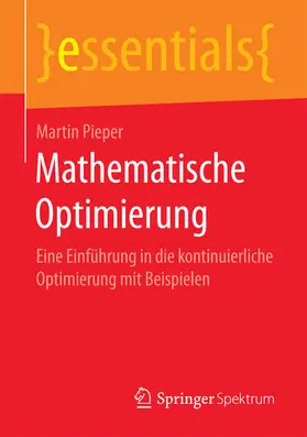 Pieper | Mathematische Optimierung | E-Book | sack.de