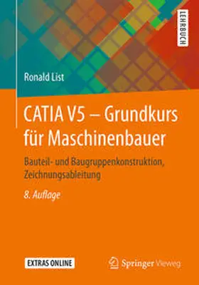 List |  CATIA V5 - Grundkurs für Maschinenbauer | eBook | Sack Fachmedien