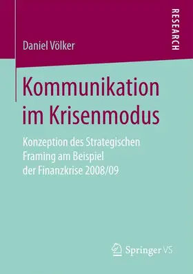 Völker |  Kommunikation im Krisenmodus | Buch |  Sack Fachmedien