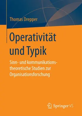 Drepper |  Operativität und Typik | Buch |  Sack Fachmedien