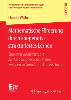 Wittich |  Mathematische Förderung durch kooperativ-strukturiertes Lernen | Buch |  Sack Fachmedien