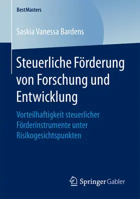 Bardens |  Steuerliche Förderung von Forschung und Entwicklung | eBook | Sack Fachmedien