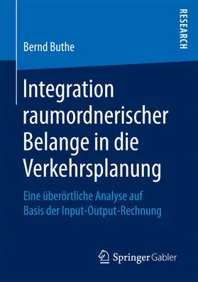 Buthe | Integration raumordnerischer Belange in die Verkehrsplanung | E-Book | sack.de