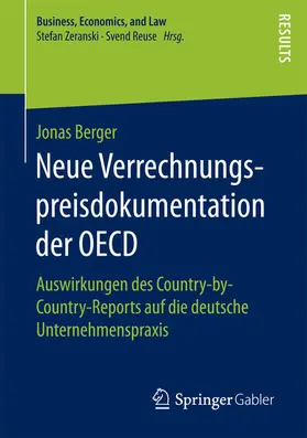 Berger |  Neue Verrechnungspreisdokumentation der OECD | eBook | Sack Fachmedien