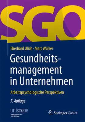 Ulich / Wülser |  Gesundheitsmanagement in Unternehmen | eBook | Sack Fachmedien