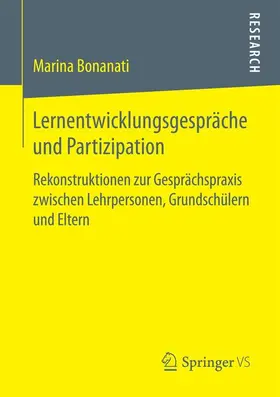 Bonanati |  Lernentwicklungsgespräche und Partizipation | Buch |  Sack Fachmedien