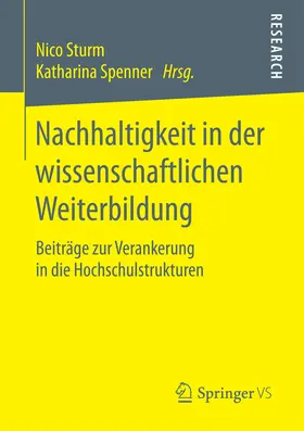 Sturm / Spenner |  Nachhaltigkeit in der wissenschaftlichen Weiterbildung | eBook | Sack Fachmedien