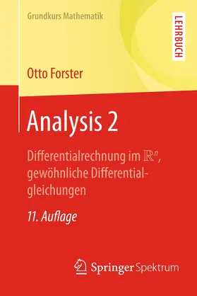 Forster |  Analysis 2 | Buch |  Sack Fachmedien