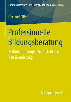 Siller |  Professionelle Bildungsberatung | eBook | Sack Fachmedien