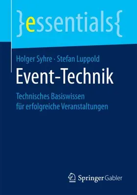 Syhre / Luppold |  Event-Technik | Buch |  Sack Fachmedien