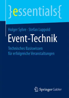 Syhre / Luppold | Event-Technik | E-Book | sack.de