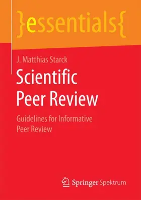 Starck |  Scientific Peer Review | Buch |  Sack Fachmedien
