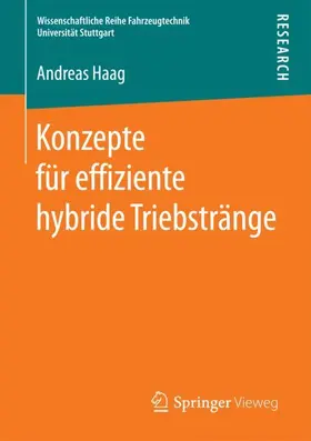 Haag |  Konzepte für effiziente hybride Triebstränge | Buch |  Sack Fachmedien