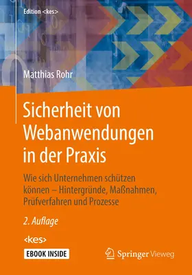 Rohr |  Sicherheit von Webanwendungen in der Praxis | Buch |  Sack Fachmedien