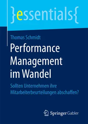 Schmidt | Performance Management im Wandel | E-Book | sack.de