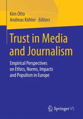 Otto / Köhler |  Trust in Media and Journalism | eBook | Sack Fachmedien