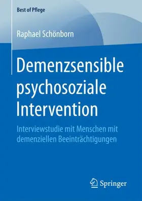 Schönborn |  Demenzsensible psychosoziale Intervention | Buch |  Sack Fachmedien