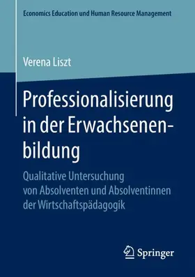 Liszt |  Professionalisierung in der Erwachsenenbildung | Buch |  Sack Fachmedien