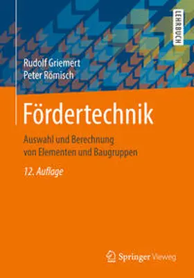 Griemert / Römisch |  Fördertechnik | eBook | Sack Fachmedien
