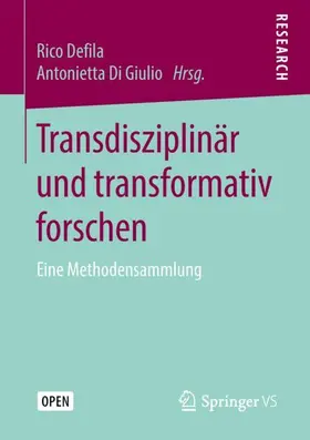 Di Giulio / Defila |  Transdisziplinär und transformativ forschen | Buch |  Sack Fachmedien