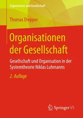 Drepper |  Organisationen der Gesellschaft | Buch |  Sack Fachmedien