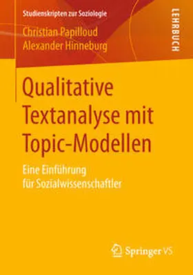 Papilloud / Hinneburg | Qualitative Textanalyse mit Topic-Modellen | E-Book | sack.de