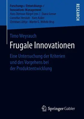 Weyrauch |  Frugale Innovationen | Buch |  Sack Fachmedien