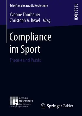 Thorhauer / Kexel |  Compliance im Sport | Buch |  Sack Fachmedien