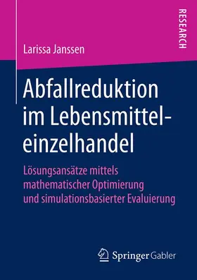 Janssen |  Abfallreduktion im Lebensmitteleinzelhandel | Buch |  Sack Fachmedien