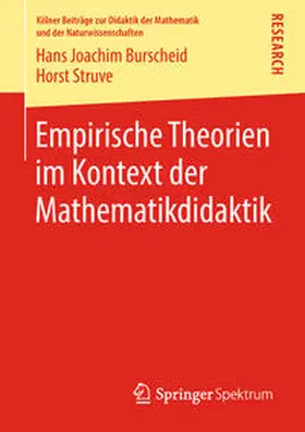 Burscheid / Struve |  Empirische Theorien im Kontext der Mathematikdidaktik | Buch |  Sack Fachmedien
