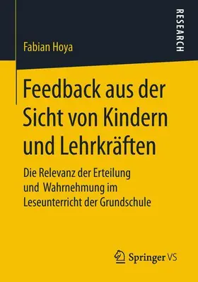 Hoya |  Feedback aus der Sicht von Kindern und Lehrkräften | Buch |  Sack Fachmedien