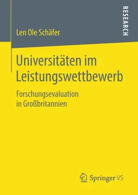 Schäfer |  Universitäten im Leistungswettbewerb | Buch |  Sack Fachmedien