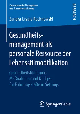 Rochnowski | Gesundheitsmanagement als personale Ressource der Lebensstilmodifikation | E-Book | sack.de