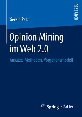 Petz |  Opinion Mining im Web 2.0 | eBook | Sack Fachmedien