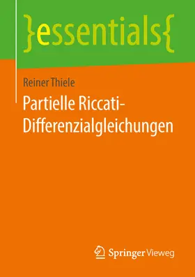 Thiele | Partielle Riccati-Differenzialgleichungen | E-Book | sack.de