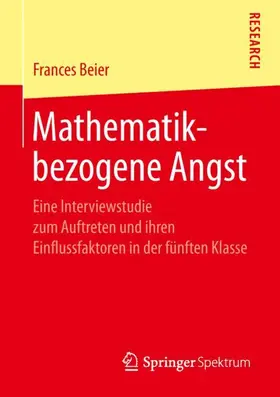 Beier |  Mathematikbezogene Angst | Buch |  Sack Fachmedien