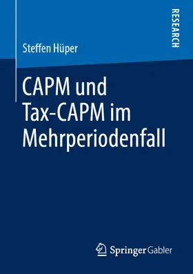 Hüper | CAPM und Tax-CAPM im Mehrperiodenfall | E-Book | sack.de