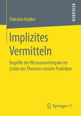 Halder | Implizites Vermitteln | E-Book | sack.de
