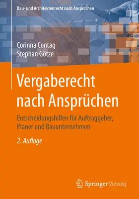 Contag / Götze |  Vergaberecht nach Ansprüchen | eBook | Sack Fachmedien