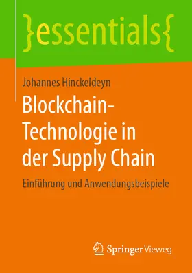 Hinckeldeyn | Blockchain-Technologie in der Supply Chain | E-Book | sack.de