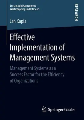 Kopia | Effective Implementation of Management Systems | Buch | 978-3-658-26508-3 | sack.de