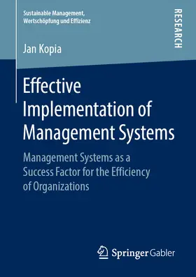Kopia |  Effective Implementation of Management Systems | eBook | Sack Fachmedien