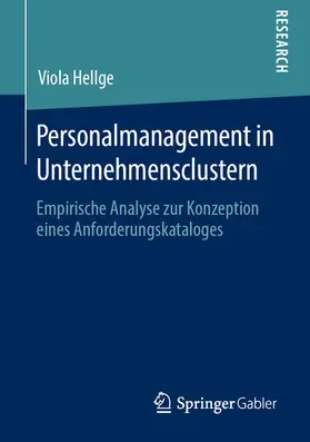 Hellge | Personalmanagement in Unternehmensclustern | E-Book | sack.de